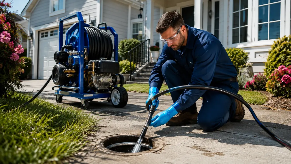 Residential Hydro Jet Drain Cleaning in San Bernardino